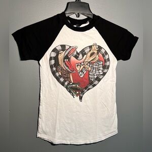 Adam and Barbara Beetlejuice Tee